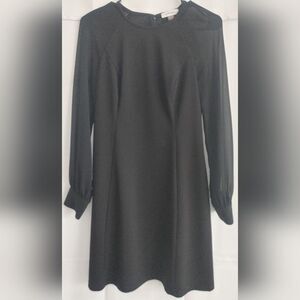 Calvin Klein women’s size 4 sheer long sleeve dress